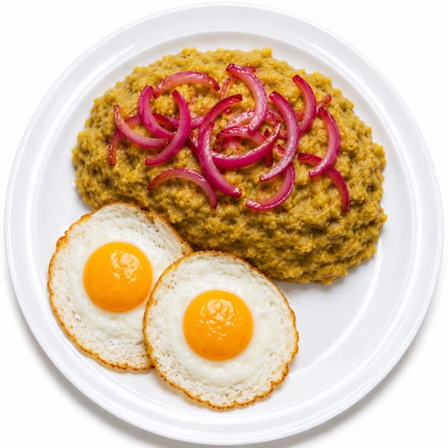 Mangu with 2 Eggs.