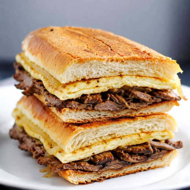 Palomilla Steak & Egg Sandwich.