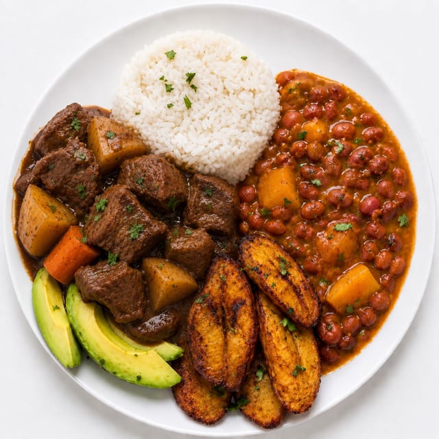 Beef Stew with 2 Sides.