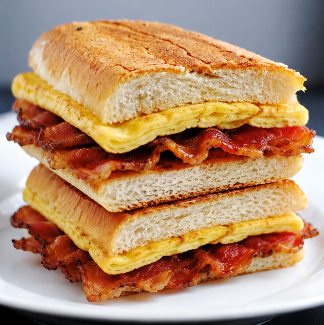 Bacon Egg Sandwich.