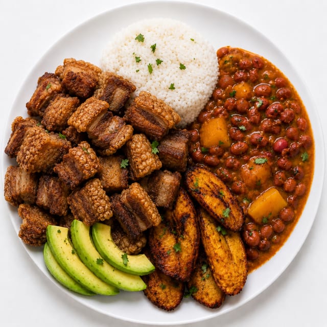 Chicharron with 2 Sides.