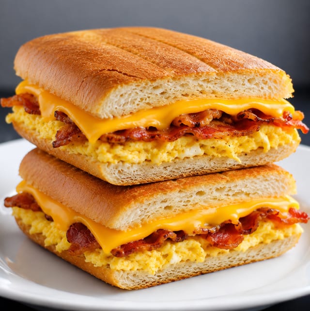 Bacon, Egg & Cheese Sandwich.