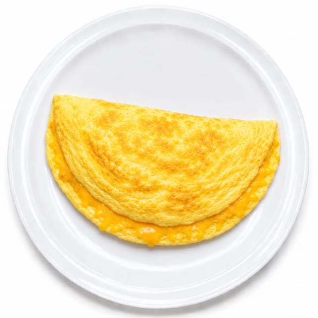 Eggs & Cheese Omelettes.