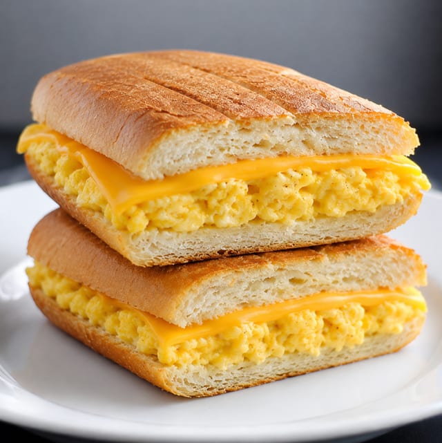 Egg & Cheese Sandwich.