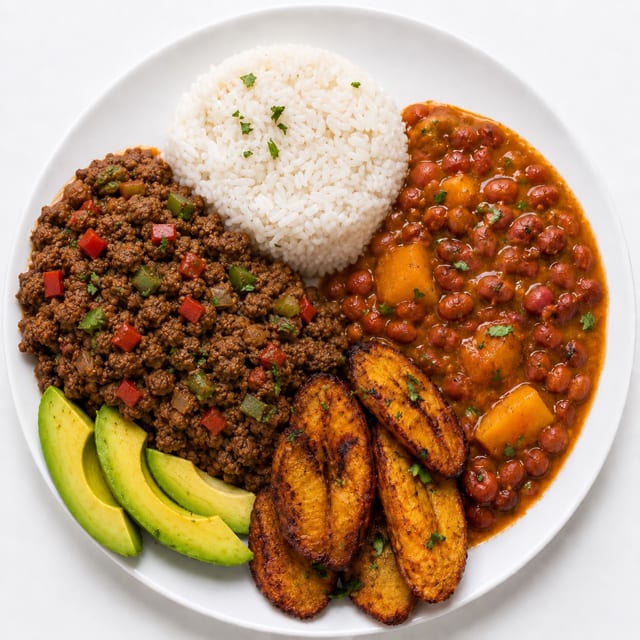 Picadillo with 2 Sides.
